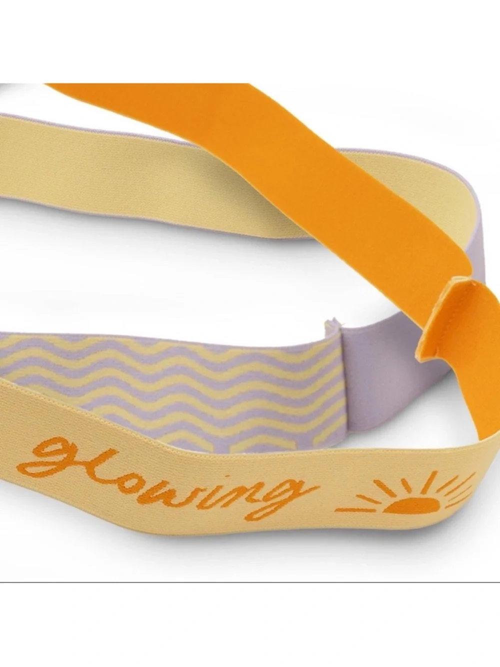 3 for $15 SALE Set of 2 Beach Towel Bands: Yellow and Purple by Target Bullseye